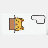 Coque Samsung Galaxy Chat assis à l'intérieur du carton (Verso Horizontal)