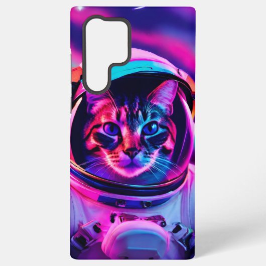 Coque Samsung Galaxy chat astronaute (Verso)