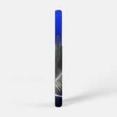 Coque Samsung Galaxy Chat bleu électrique | Boîtier téléphonique Abstra (Côté droit)