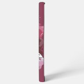 Coque Samsung Galaxy Chat d'astronaute de couleur rouge (Côté gauche)