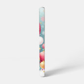 Coque Samsung Galaxy Chat de Noël mignon et coloré (Côté gauche)