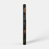 Coque Samsung Galaxy Chat gothique en or Steampunk (Côté droit)