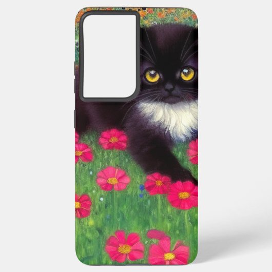 Coque Samsung Galaxy Chat Gustav Klimt Tuxedo (Verso)