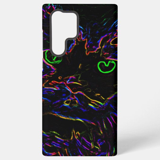 Coque Samsung Galaxy Chat Neon Glow (Verso)