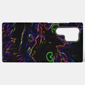 Coque Samsung Galaxy Chat Neon Glow (Verso Horizontal)