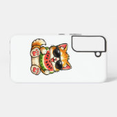 Coque Samsung Galaxy Chat pastèque cool (Verso Horizontal)