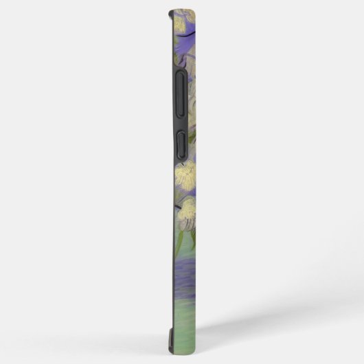 Coque Samsung Galaxy Chat Van Gogh avec fleurs blanches (Côté droit)