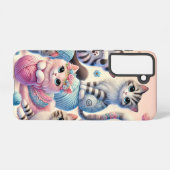 Coque Samsung Galaxy Chats mignons (Verso Horizontal)