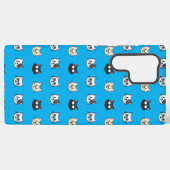 Coque Samsung Galaxy Chats mignons avec lunettes de lecture et lunettes (Verso Horizontal)