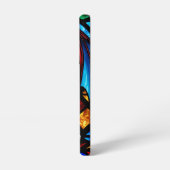 Coque Samsung Galaxy Chef-d'oeuvre mythique du dragon en verre de Majes (Côté gauche)