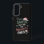 Coque Samsung Galaxy Cher Père Noël, Ce Sont Les Maudits Noël<br><div class="desc">Chers Père Noël,  Ce Sont Les Mauvais Cadeaux De Noël</div>