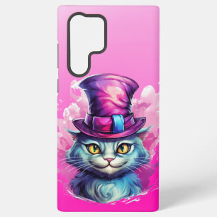 Coque Samsung Galaxy Cheshire Chat Inspiré par Alice In Wonderland