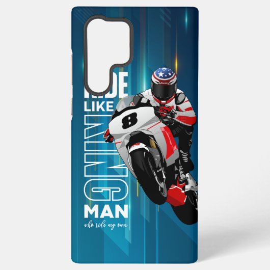 Coque Samsung Galaxy Chevaucher comme un roi | (Verso)