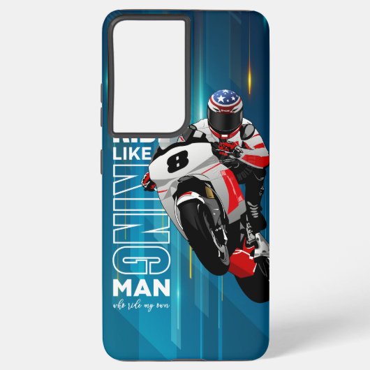 Coque Samsung Galaxy Chevaucher comme un roi | (Verso)