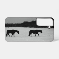 Chevaux sur la neige sgcna