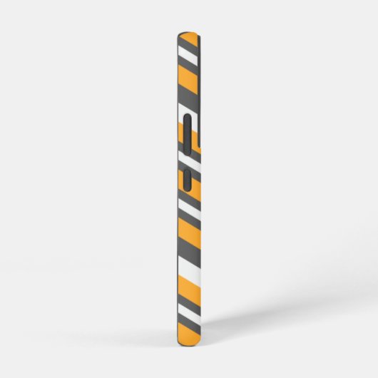 Coque Samsung Galaxy Chevron Jaune moderne Motif Galaxy S22 Coques (Côté droit)