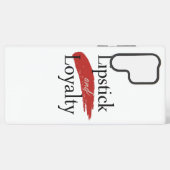 Coque Samsung Galaxy Chic Lipstick Smear and Loyalty (Verso Horizontal)