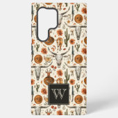 Coque Samsung Galaxy Chic Western (Verso)