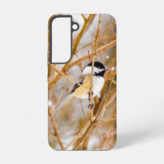 Coque Samsung Galaxy Chickadee au plafond noir - Photo originale (Verso)