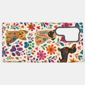 Coque Samsung Galaxy Chien d'art Otomi (Verso Horizontal)