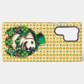 Coque Samsung Galaxy Chien mignon de la Saint Patrick (Verso Horizontal)