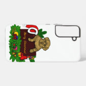 Coque Samsung Galaxy Chiens de Noël (Verso Horizontal)