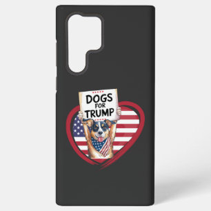 Coque Samsung Galaxy Chiens pour Trump : Patriotes Paw-litiques
