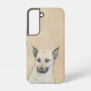 Coque Samsung Galaxy Chinook (Oreilles Pointées) Peinture - Art Chien o