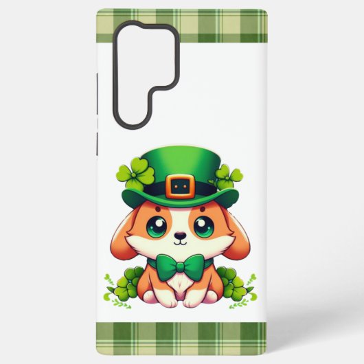 Coque Samsung Galaxy Chiot de la Saint-Patricks (Verso)