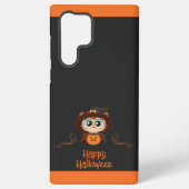 Coque Samsung Galaxy Chouette/Automne/Automne/Halloween/citrouille (Verso)