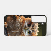 Coque Samsung Galaxy Chouette Bébé Oiseau Nature Animal Humour Art (Verso Horizontal)