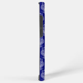 Coque Samsung Galaxy Chouette (bleu foncé) - Coque Samsung (S22 Ultra) (Côté droit)