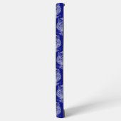 Coque Samsung Galaxy Chouette (bleu foncé) - Coque Samsung (S22 Ultra) (Côté gauche)