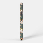 Coque Samsung Galaxy Chouette florale mignonne avec un nœud (Côté droit)