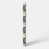 Coque Samsung Galaxy Chouette florale mignonne avec un nœud (Côté gauche)