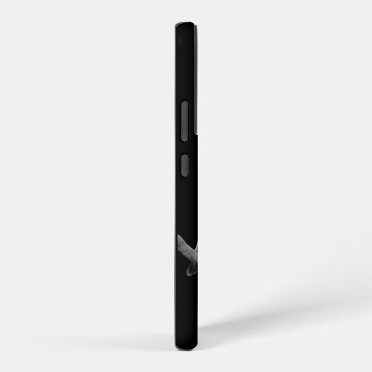 Coque Samsung Galaxy Chouette grise (Côté droit)