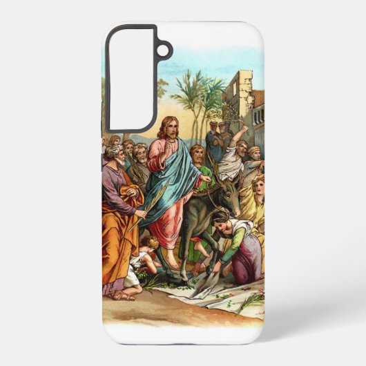 Coque Samsung Galaxy Christ entrant à Jérusalem (Verso)