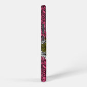 Coque Samsung Galaxy Chrysanthème rose (Côté droit)