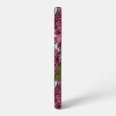 Coque Samsung Galaxy Chrysanthème rose (Côté gauche)