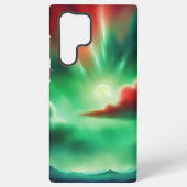 Coque Samsung Galaxy ciel vert (Verso)