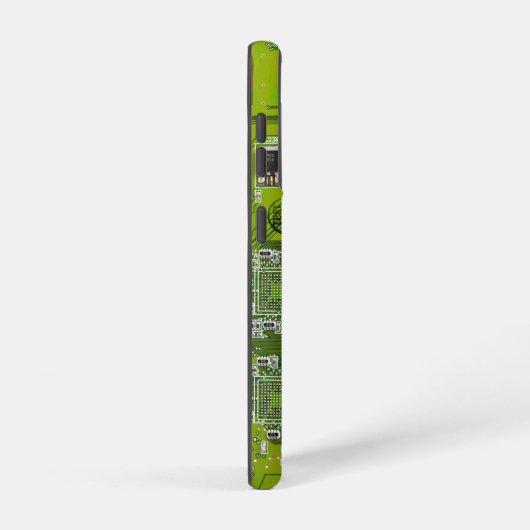 Coque Samsung Galaxy Circuit imprimé circuit imprimé circuit vert circu (Côté droit)