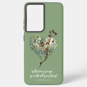 Coque Samsung Galaxy Citation d'aventure inspirationnelle de mignonne G