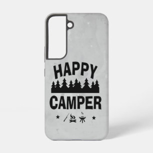 Coque Samsung Galaxy Citation de camping amusante et heureuse de campeu