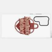 Coque Samsung Galaxy Citation gothique anti-Saint-Valentin (Verso Horizontal)