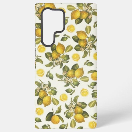 Coque Samsung Galaxy Citrons Vintage (Verso)