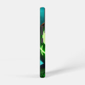 Coque Samsung Galaxy citrouille d'Halloween vert éffrayant (Côté droit)