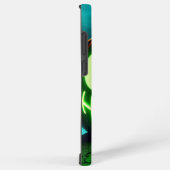 Coque Samsung Galaxy citrouille d'Halloween vert éffrayant (Côté droit)