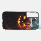 Coque Samsung Galaxy Citrouille mal (Verso Horizontal)