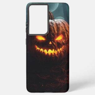 Coque Samsung Galaxy Citrouille mal