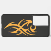 Coque Samsung Galaxy Classic Tattoo Inspired Line Art Design (Verso Horizontal)